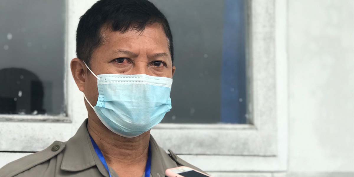 Kepala Sekolah SMA Katolik Tiga Raja Timika, Yohanes Paramana. Foto: Anti Patabang/Papua60detik